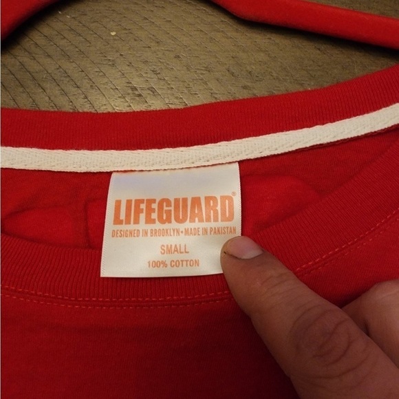 Womens lifeguard long sleeve shirt Virginia Beach size small - Picture 3 of 3